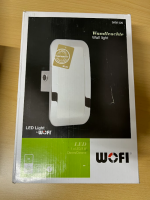 WOFI SAGA Wandleuchte Chrom Acryl 8W 3000K 3 St Dimmbar...