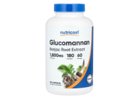 Nutricost, Glucomannan-Konjak-Wurzelextrakt, 180 Kapseln