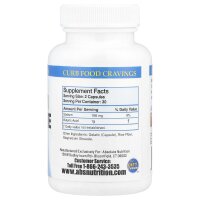 Absolute Nutrition, Sodium Butyrate, Natriumbutyrat, 60 Kapseln