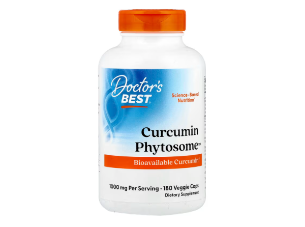 Doctors Best, Curcumin Phytosome, Kurkumin-Phytosom, 1.000 mg, 180 pflanzliche Kapseln