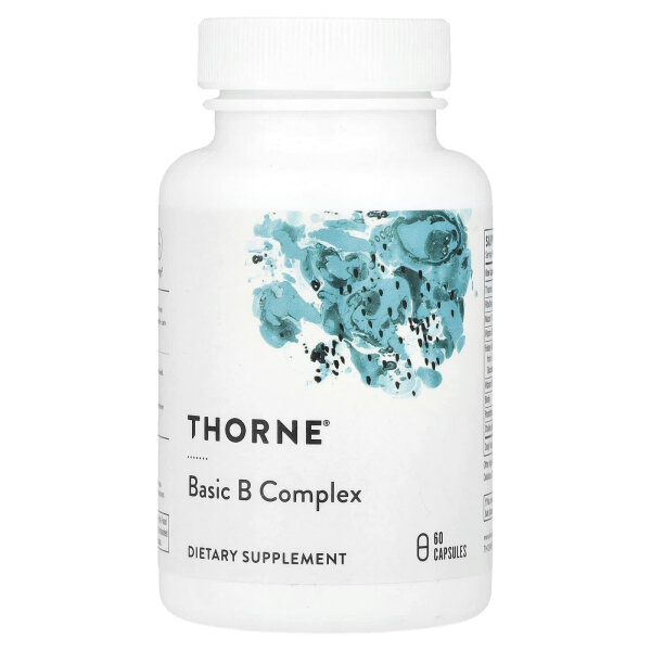 Thorne, Basic B Complex, basischer B-Komplex, 60 Kapseln