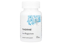 Thorne, Iron Bisglycinate, Eisenbisglycinat, 60 Kapseln (25 mg pro Kapsel)