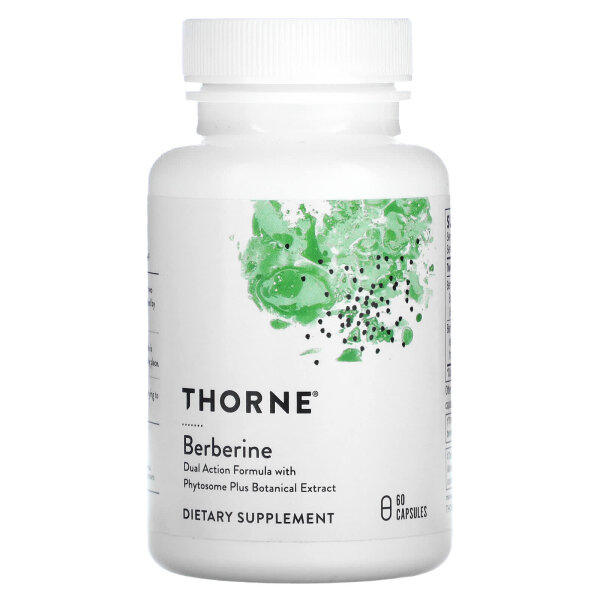 Thorne, Berberine, Berberin, 60 Kapseln - DE Versand via DHL
