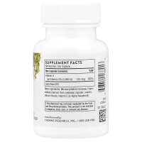 Thorne, D-5,000, 60 Kapseln (125 mcg pro Kapsel)