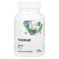 Thorne, L-Lysine, L-Lysin, 60 Kapseln - DE Versand via DHL