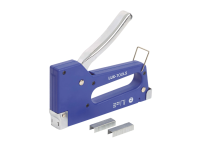 LUX-TOOLS Handtacker für Feindrahtklammern 6 mm - 14 mm Kunststoff