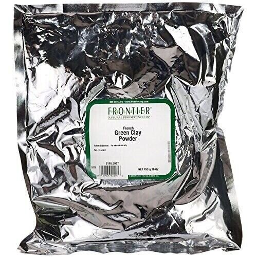 Frontier Natural Products Co-Op French Green Clay Powder 470g