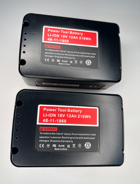 2x Akku für Milwaukee 18V 12Ah Ersatzakku Batterie NEU 48-11-1860