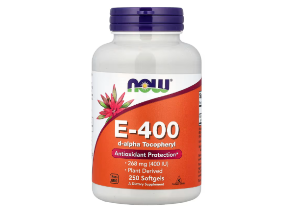NOW Foods, Natural E-400, 268 mg, 250 Weichkapseln