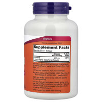 NOW Foods, Natural E-400, 268 mg, 250 Weichkapseln