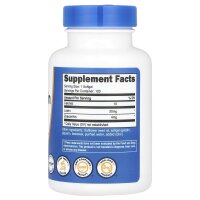 Nutricost, Zeaxanthin mit Lutein, 120 Weichkapseln