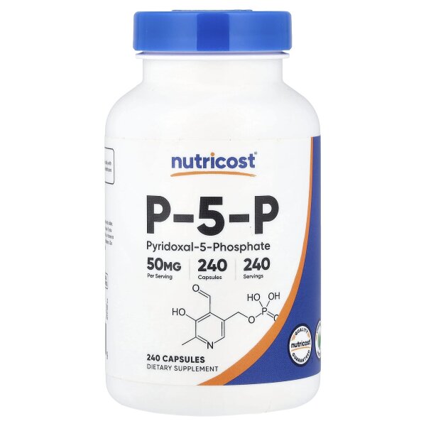 Nutricost, P-5-P, 240 Kapseln - DE Versand via DHL