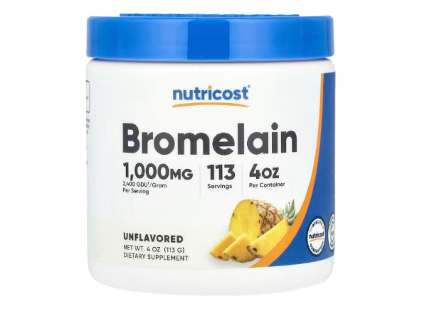 Nutricost, Bromelain, geschmacksneutral, 113 g