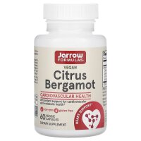 Jarrow Formulas, Vegan Citrus Bergamot, vegane Zitrus-Bergamotte, 60 vegetarische Kapseln