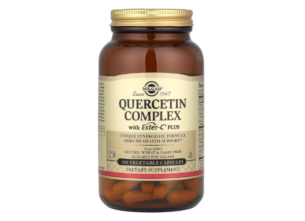 Solgar, Quercetin-Komplex mit Ester-C® Plus, 100 pflanzliche Kapseln