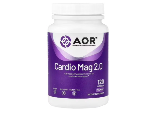 Advanced Orthomolecular Research AOR, Cardio Mag 2.0, 120 vegetarische Kapseln