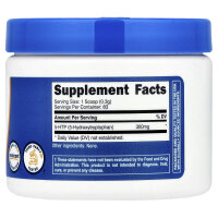 Nutricost, 5-HTP, Unflavored, 5-HTP, geschmacksneutral, 25 g