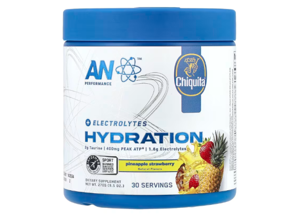 AN Supps, Hydration, Elektrolyte, EAA, Ananas-Erdbeere, 270 g