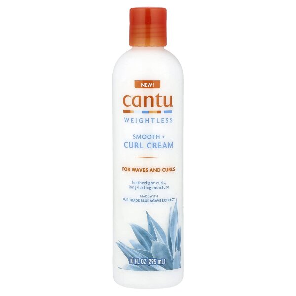 Cantu, geschmeidige + Locken-Creme, für Wellen und Locken, 295 ml