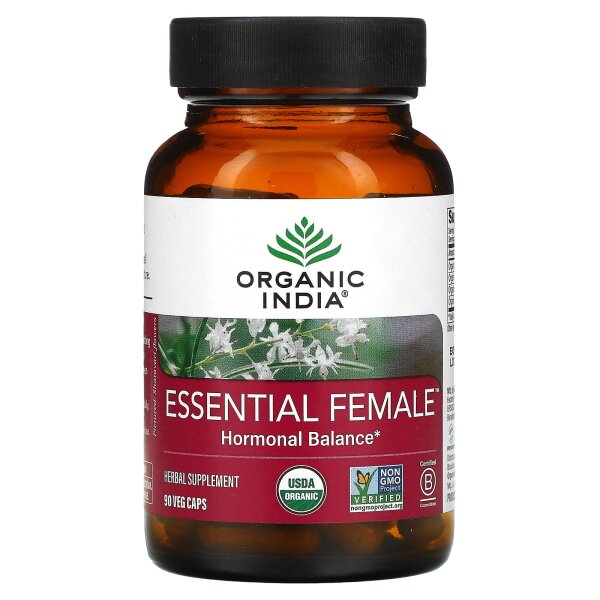 Organic India, hormonelles Gleichgewicht für Frauen, 90 pflanzliche Kapseln