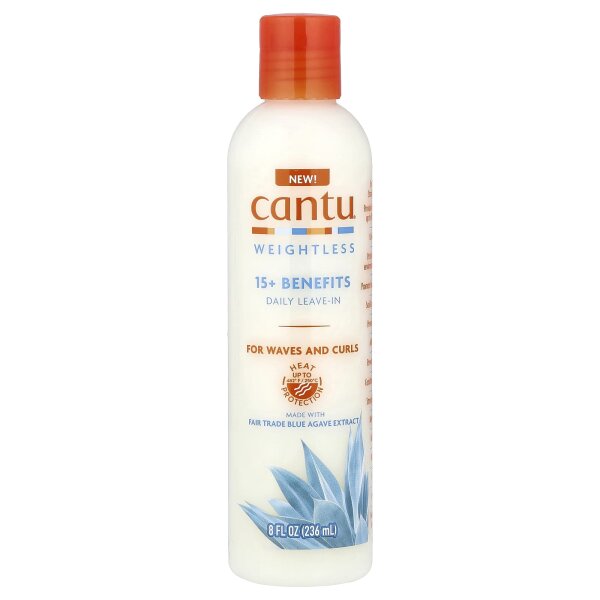 Cantu, Weightless, Leave-In Pflege für Locken / Wellen, 236 ml