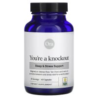 Ora, Youre a Knockout, Sleep & Stress Support, 60 Kapseln