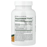 NaturesPlus, Kautabletten mit Vitamin C, natürliche...
