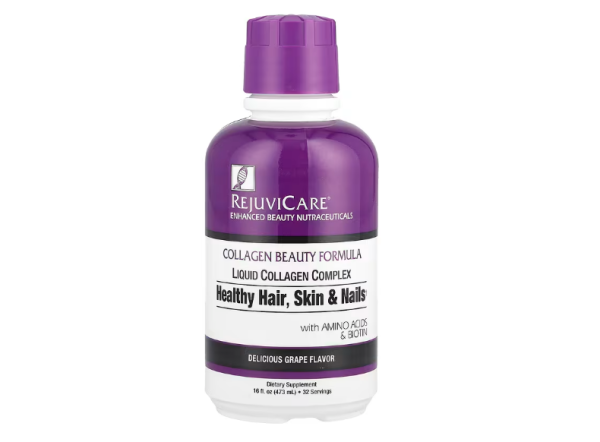 Rejuvicare, Collagen Beauty Formula, flüssiger Kollagenkomplex, Traube, 473 ml