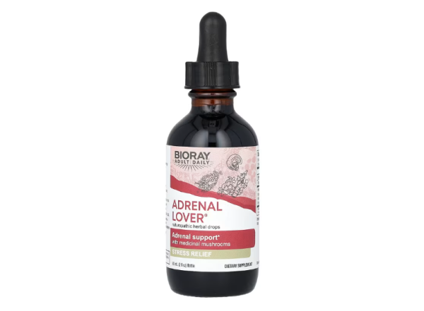 Bioray, Unterstützung der Nebennieren mit  Pilzen, 60 ml