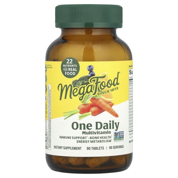 MegaFood, One Daily Multivitamin - 90 Tabletten