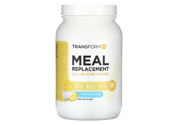TransformHQ, Mahlzeitenersatz, All-in-One-Shake, Ananas-Peitsche, 1,12 kg