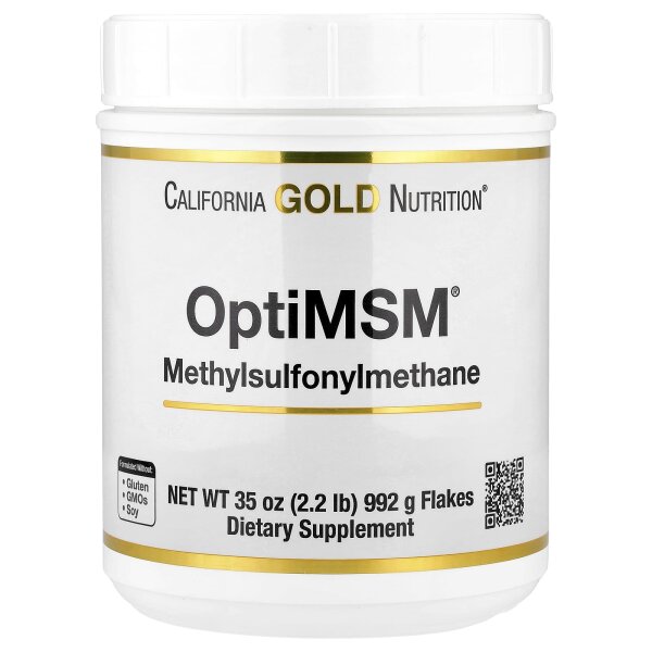 California Gold Nutrition, Methylsulfonylmethan-Flocken, 992 g