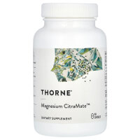 Thorne, Magnesium CitraMate, Magnesiumcitrat, 90 Kapseln (135 mg pro Kapsel)