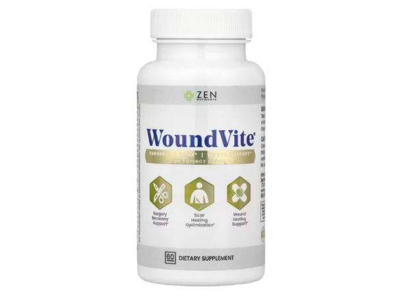 Zen Nutrients, WoundVite®, 60 Kapseln - DE Versand