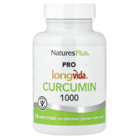 NaturesPlus, Pro Longvida®, Curcumin 1000, Curcumin...