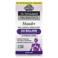 Garden of Life, Dr. Formulated Probiotics, Mood+,...
