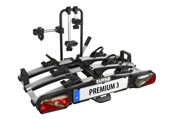 Eufab Fahrrad-Kupplungsträger Premium 3 mit Abklappfunktion - gut gebraucht