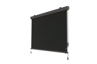 Vertikalmarkise Loverna mit Kassette 1,4x2m, schwarz, NEU