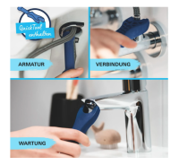 Grohe QuickFix Waschtischarmatur Einhebelmischer Start Alira Chrom L