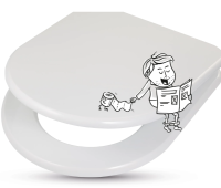 baliv WC-Sitz Lindo mit Absenkautomatik MDF Holzkern...