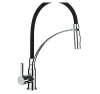 baliv Küchenarmatur KI-1861 Chrom-Schwarz