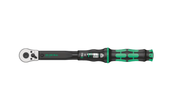 Wera Click-Torque B 2 Drehmomentschlüssel mit Umschaltknarre mit 9 mm (3/8")
