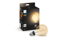 Philips Hue LED-Leuchtmittel E27 Einzelpack White G93...