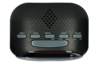 iCES ICR-210 Uhrenradio Radiowecker mit 2 Weckzeiten PLL FM Schlummerfunktion