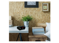 iCES ICR-210 Uhrenradio Radiowecker mit 2 Weckzeiten PLL FM Schlummerfunktion