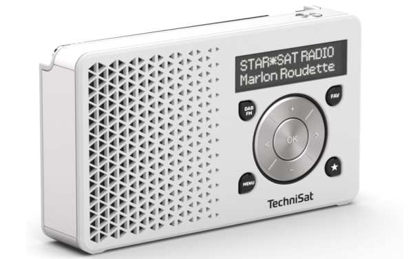 TechniSat DIGITRADIO 1 – Tragbares DAB+ Radio mit Akku