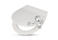 baliv WC-Sitz Aduja mit Absenkautomatik Duroplast...