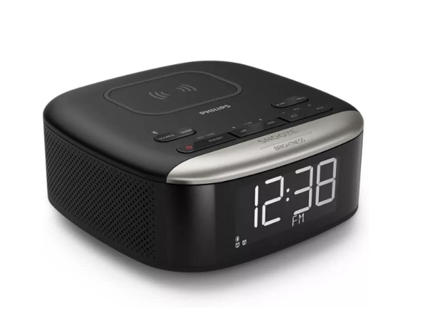Philips TAR7606/10 Uhrenradio schwarz Bluetooth