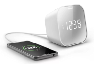 Philips TAR4406/12 Radiowecker Digital USB-Anschluss, weiß
