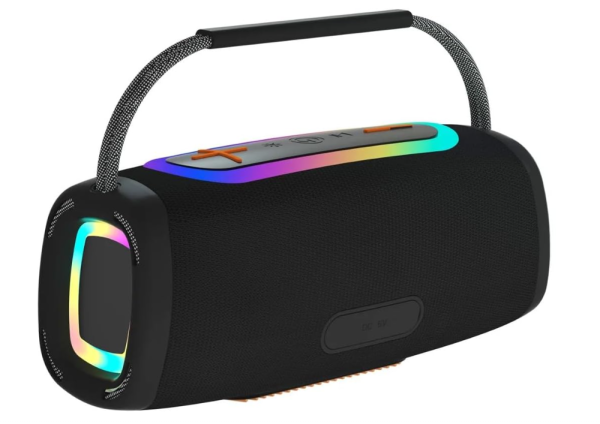 Matast Tragbarer Bluetooth Lautsprecher mit 12W Stereo Sound, BassUp, IPX7